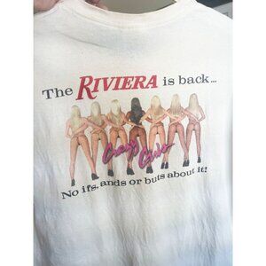 Vintage Y2K Riviera Casino Sexy Girls Good Times Roll Shirt Las Vegas Men’s LG